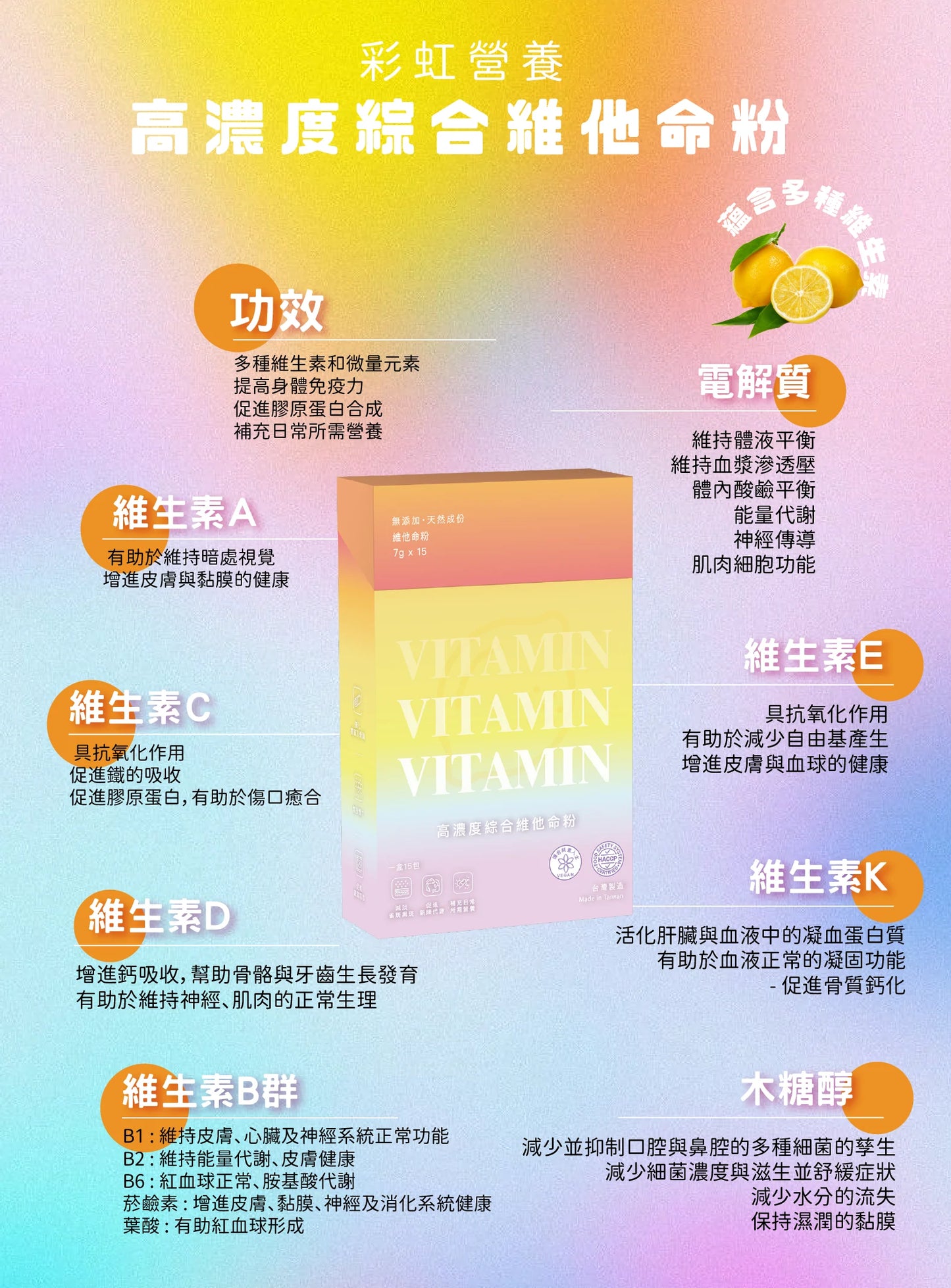 Lab Three Vitamin C Complex Powder / 高濃度綜合維他命粉【到期日:25/10/2025】