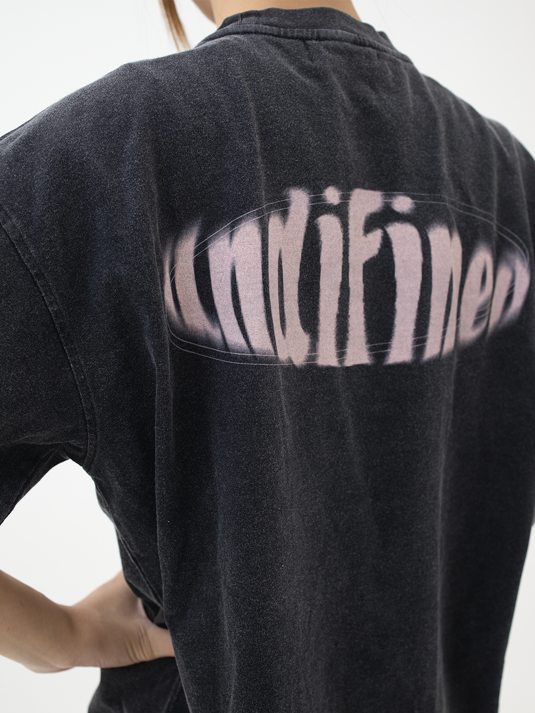 ASUNI Parfum Undifined Uni-Sex T-Shirt In Black
