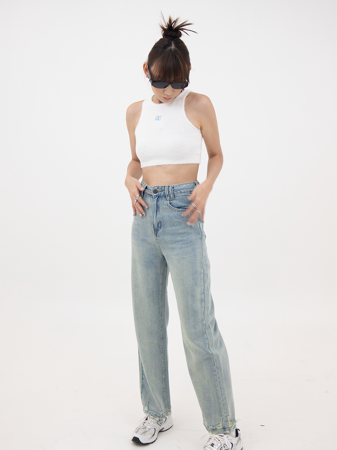 Vintage Straight jeans in Blue