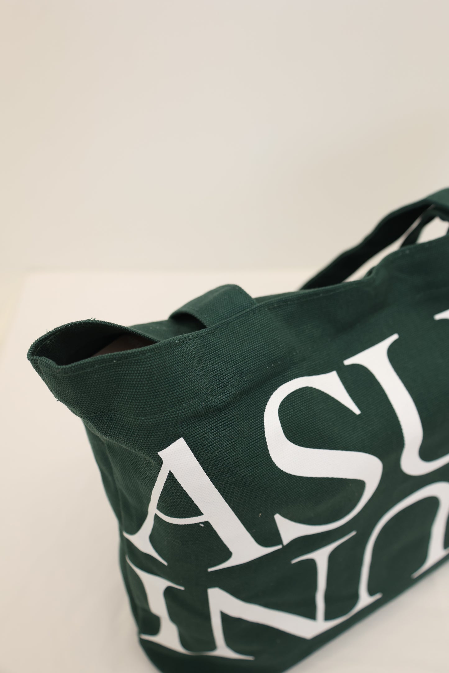 asuni canvas tote bag In Green