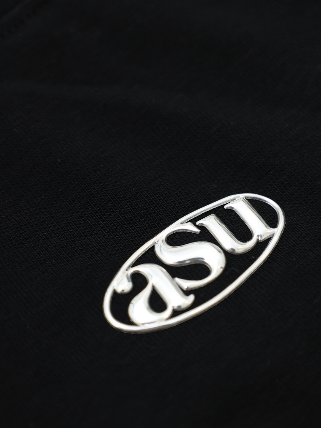 ASU Logo Vintage Gradient Tank Top In Black