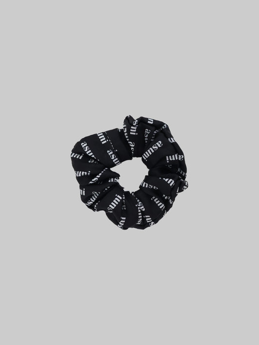 ASUNI Hair Scrunchie In Black