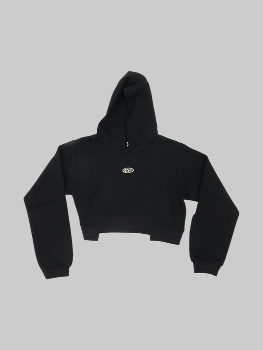 ASU Silver Batch Winter Hoodie In Black