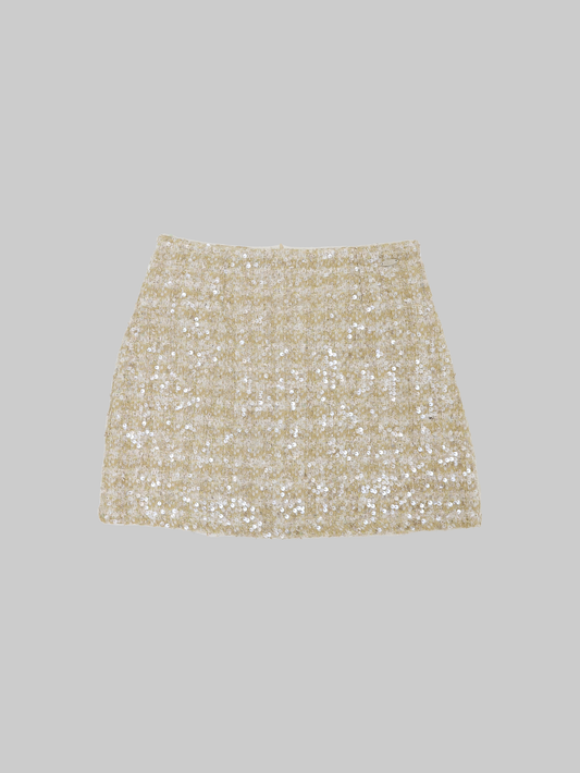 asuni Party Sequin Mini Skirt