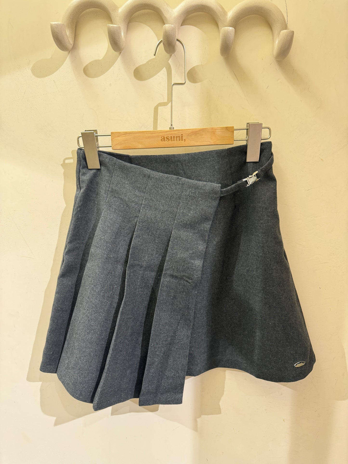 ASUNI Pleated Mini Skirt