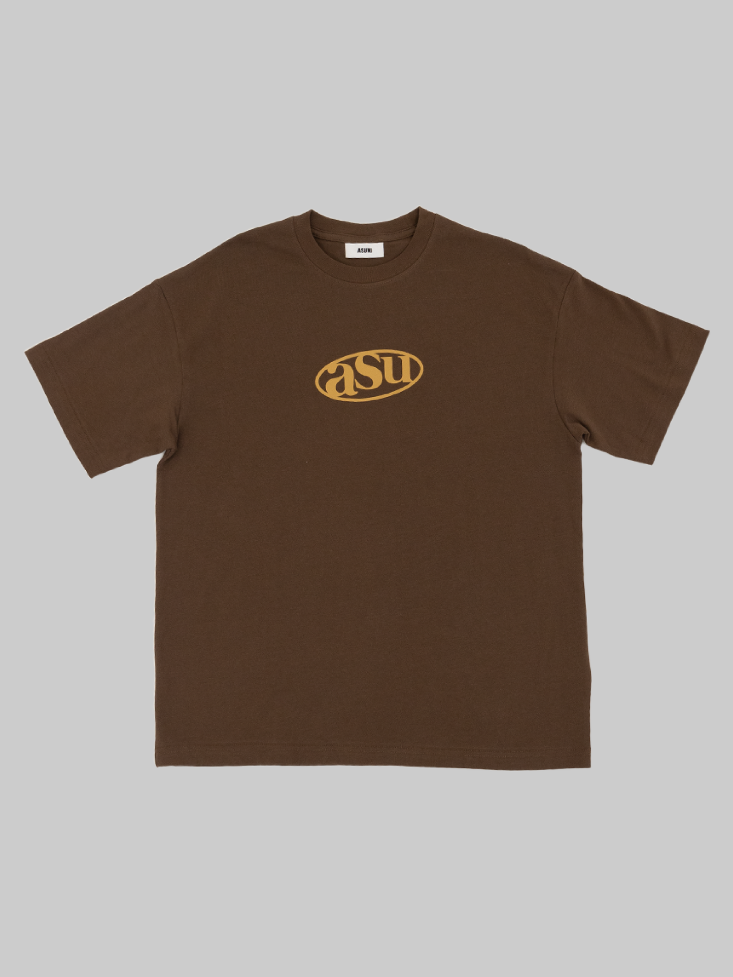 ASUNI ASU Logo Men’s Printed T-shirt (Brown)