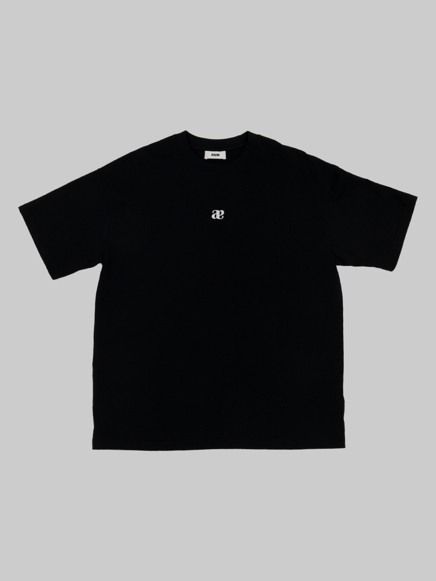 Anagram Embroidered Men’s Cotton T-shirt (Black)
