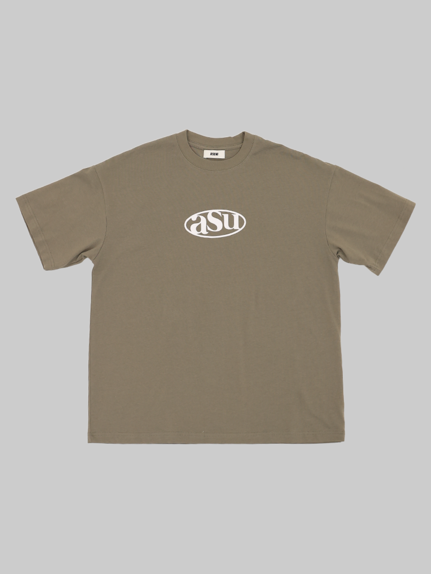 ASUNI ASU Logo Men’s Printed T-shirt(Khaki)