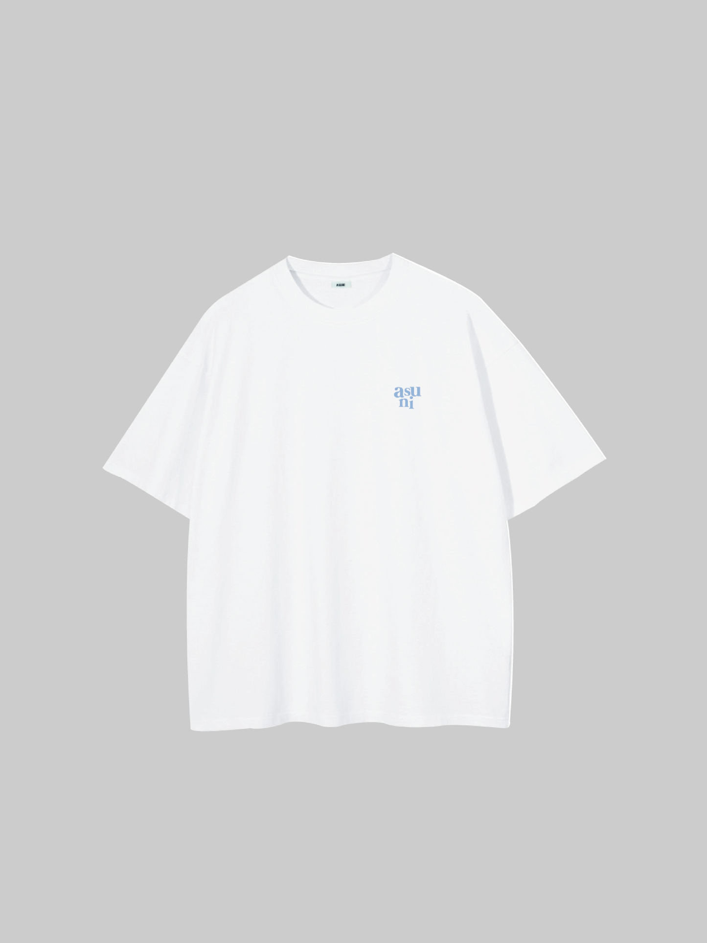 ASUNI Parfum Lazy Bloom Unisex T-Shirt In White
