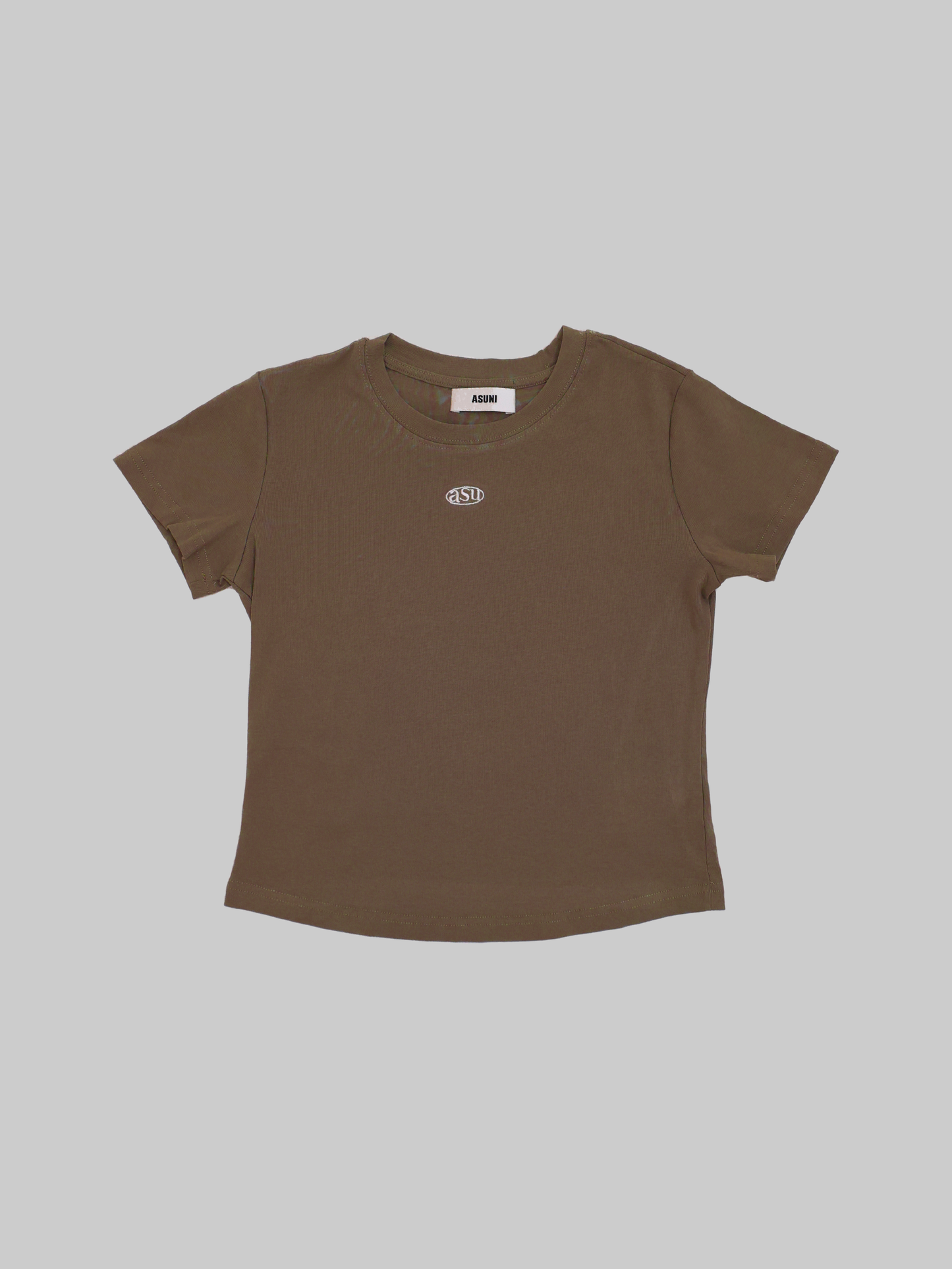 ASUNI ASU Logo Short Sleeve T-Shirt(brown)