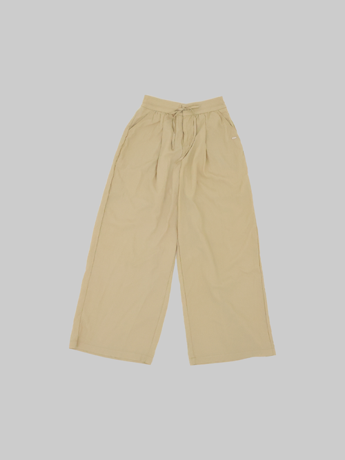 Summer Wide Leg Trouser(Khaki)