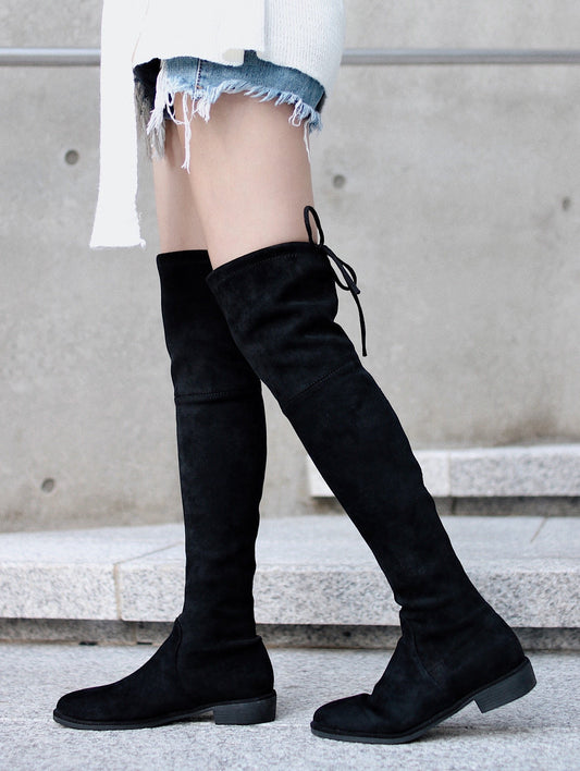 asuni, Premium Quality 2.0 Tieland Over the Knee Boots
