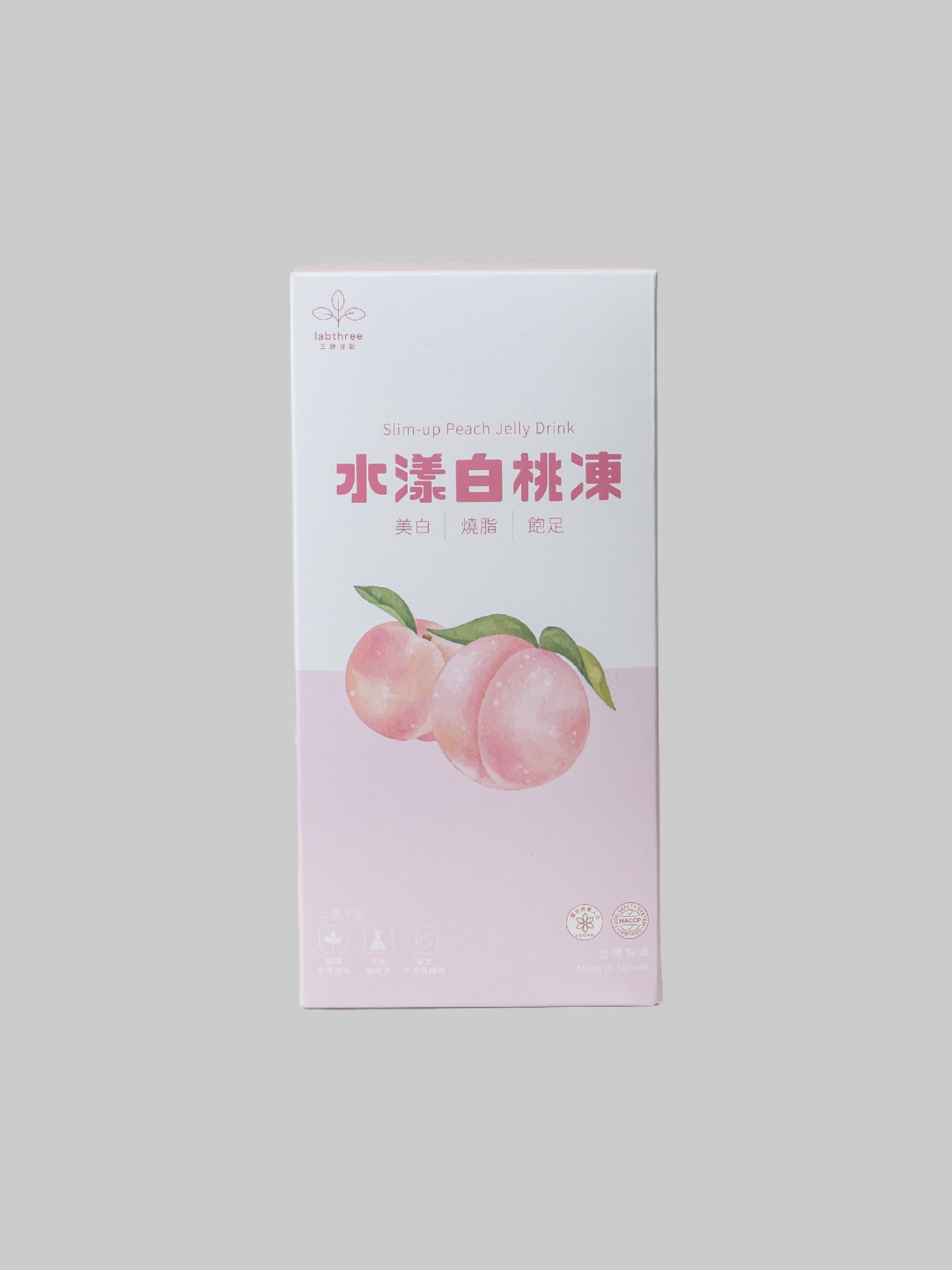 Lab Three Slim-Up Peach Jelly Drink / 水漾白桃凍