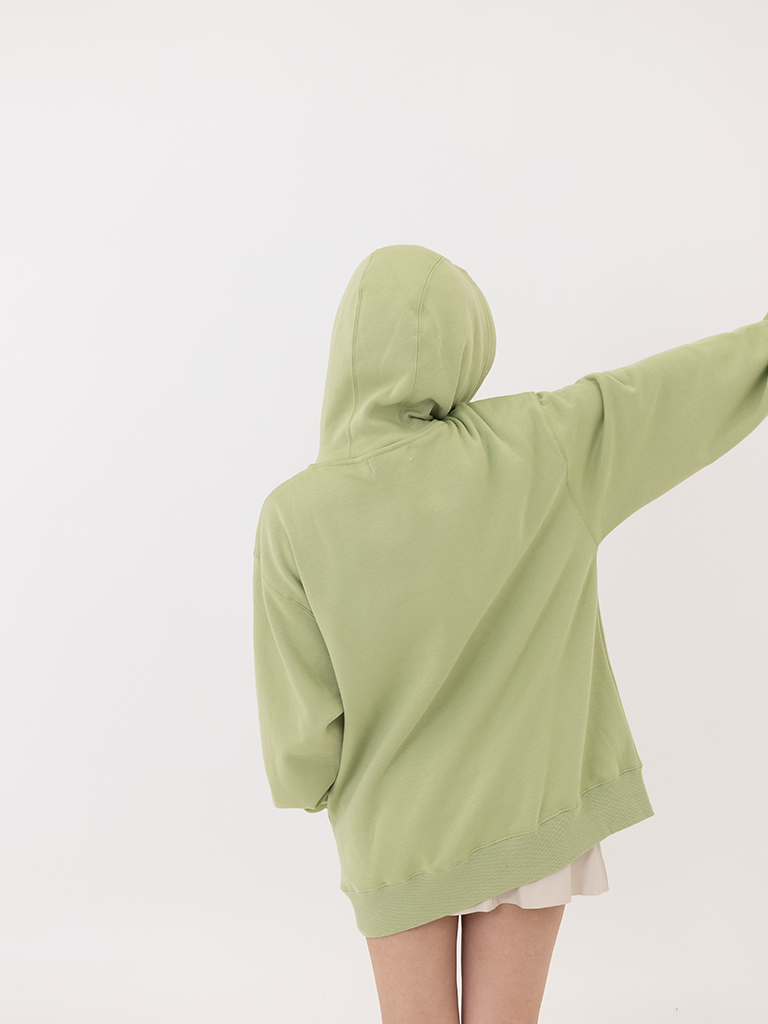 Anagram Embroidered ASUNI Hoodie In Green