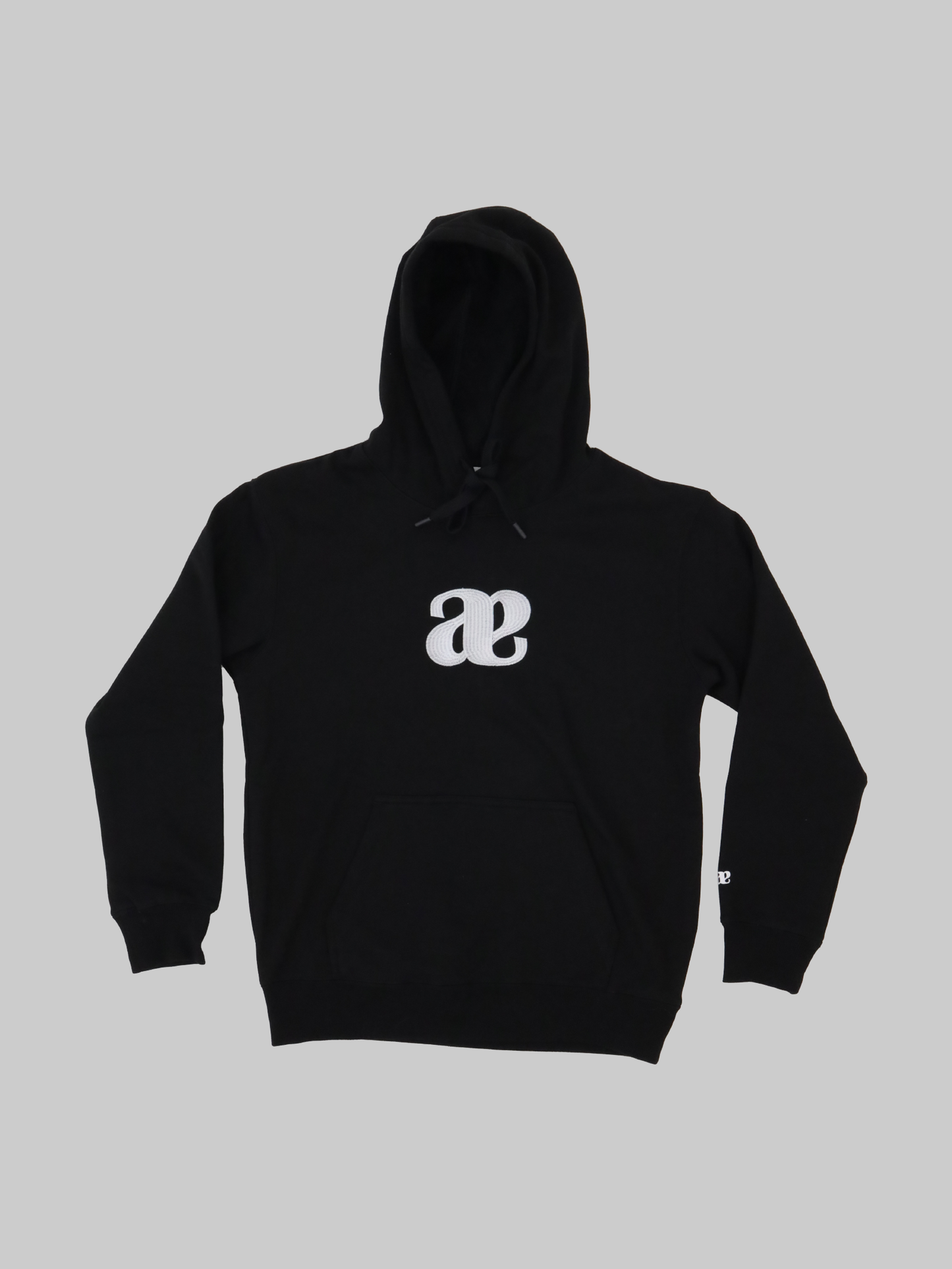 Anagram Embroidered ASUNI Hoodie In Black