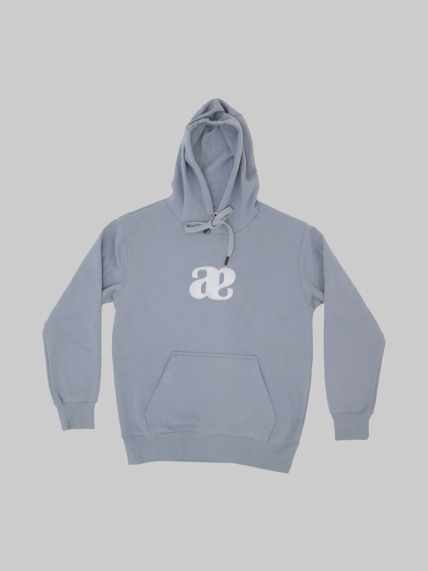 Anagram Embroidered ASUNI Hoodie In Blue