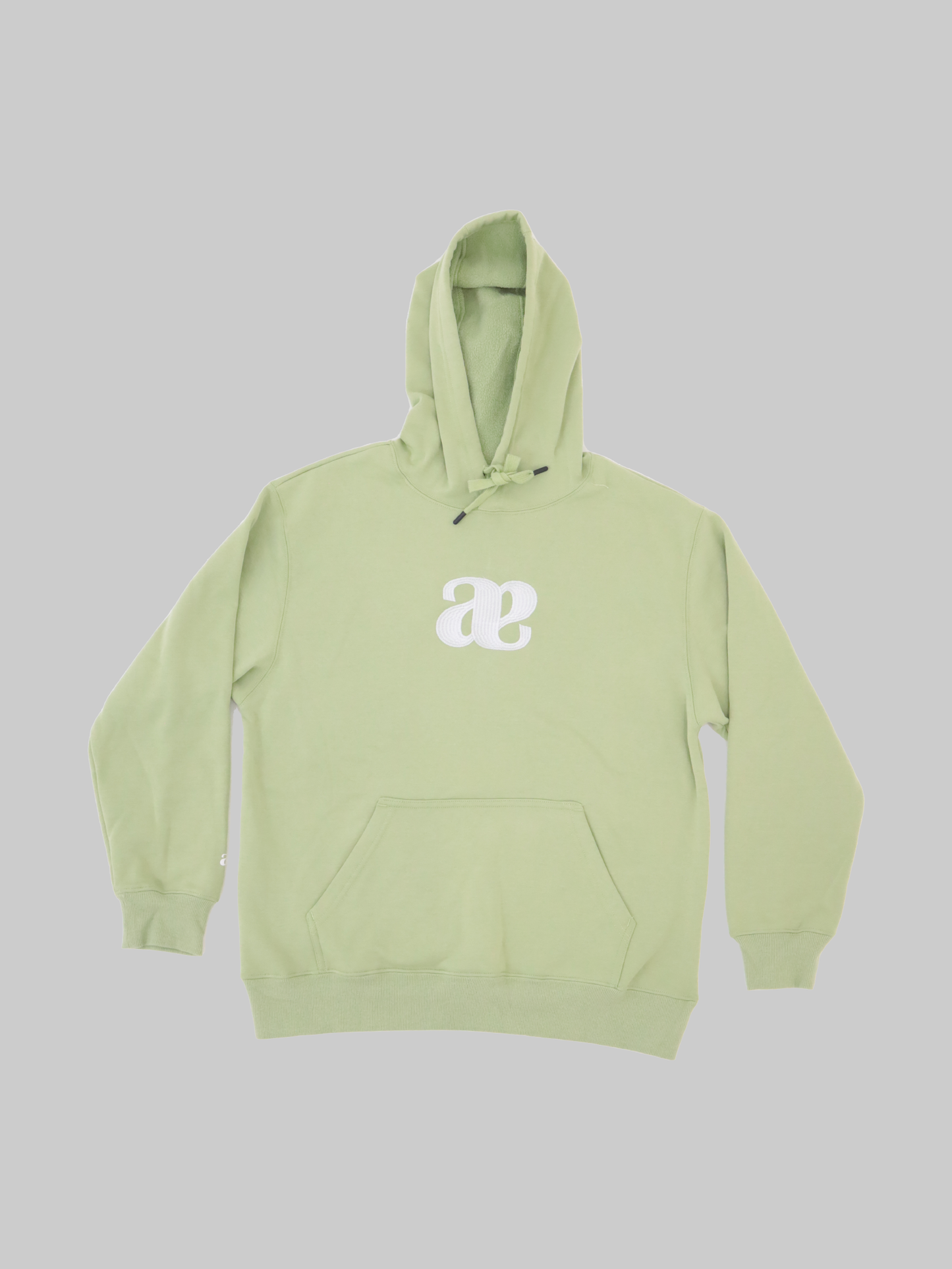 Anagram Embroidered ASUNI Hoodie In Green