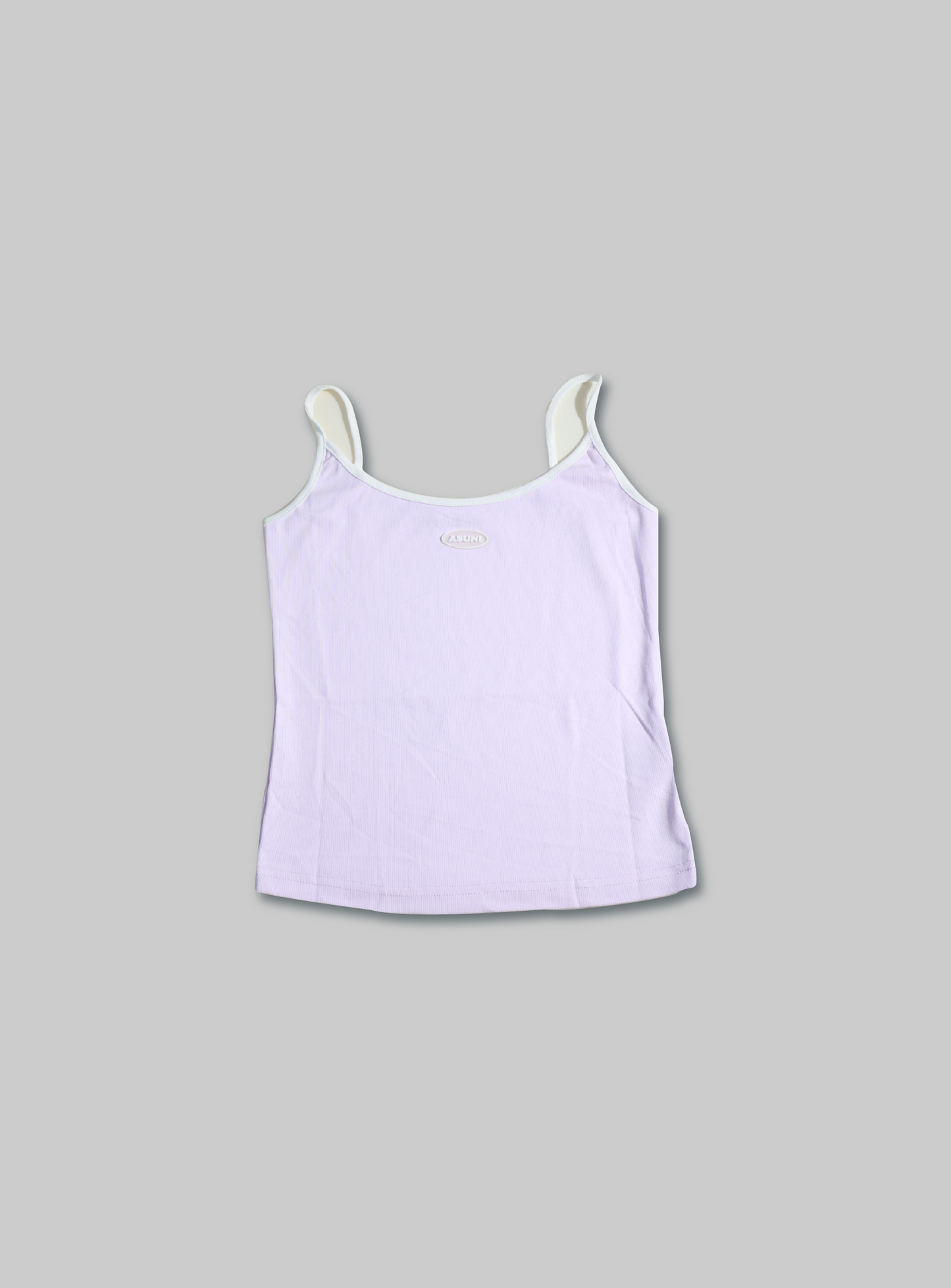 Unimade Ribbed Vest Top IN PURPLE