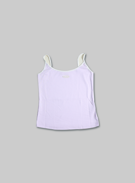 Unimade Ribbed Vest Top IN PURPLE