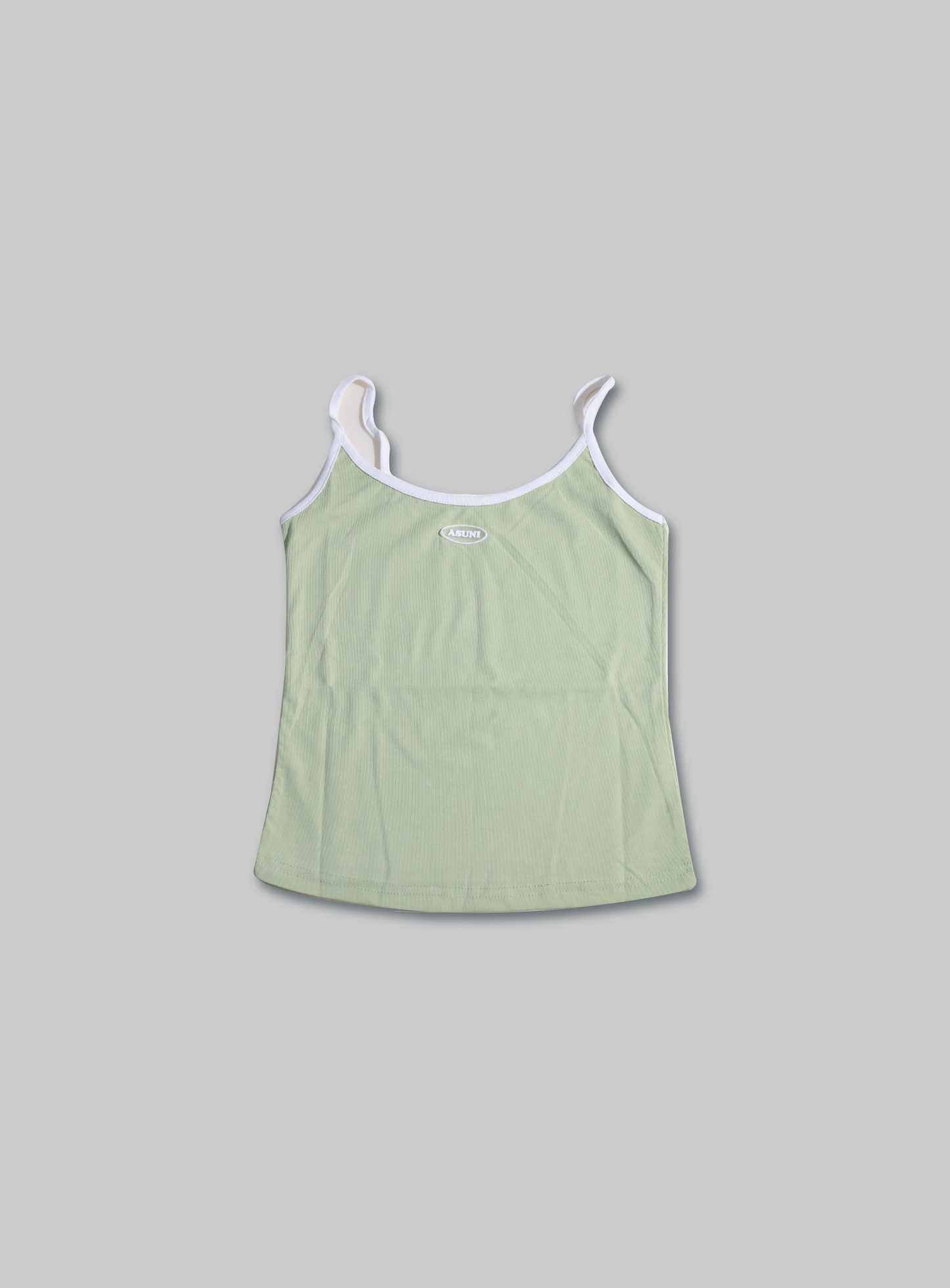 Unimade Ribbed Vest Top IN GREEN